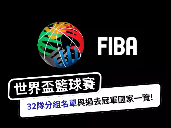 FIBA世界盃籃球32隊分組名單