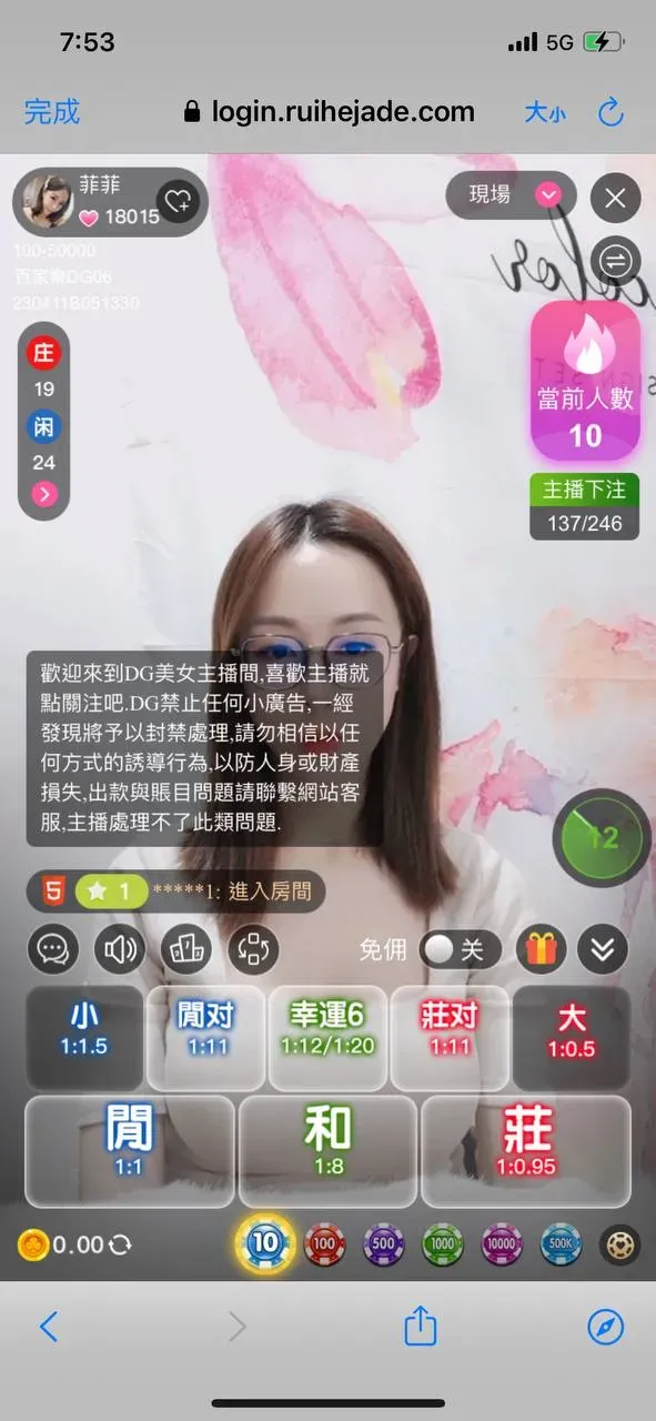 DG娛樂城主播